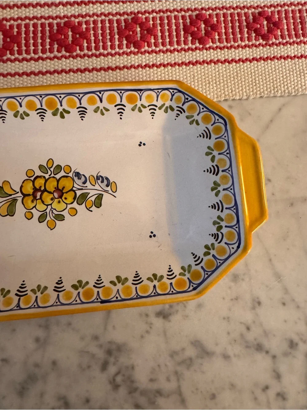 Talavera made in Spain trinket dish or wall hanging